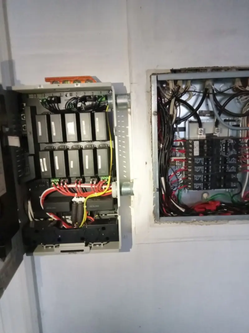 Electrical panel upgrade completed for Indoor Lighting Installation in Leominster